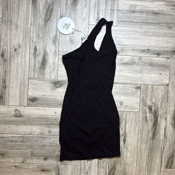 Princess Polly TILLER MINI DRESS BLACK US 2 - Picture 9 of 9